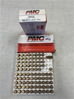 PMC 380 AUTO 90GR FMJ 90 RDS