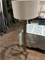 Brass color floor lamp  beautiful