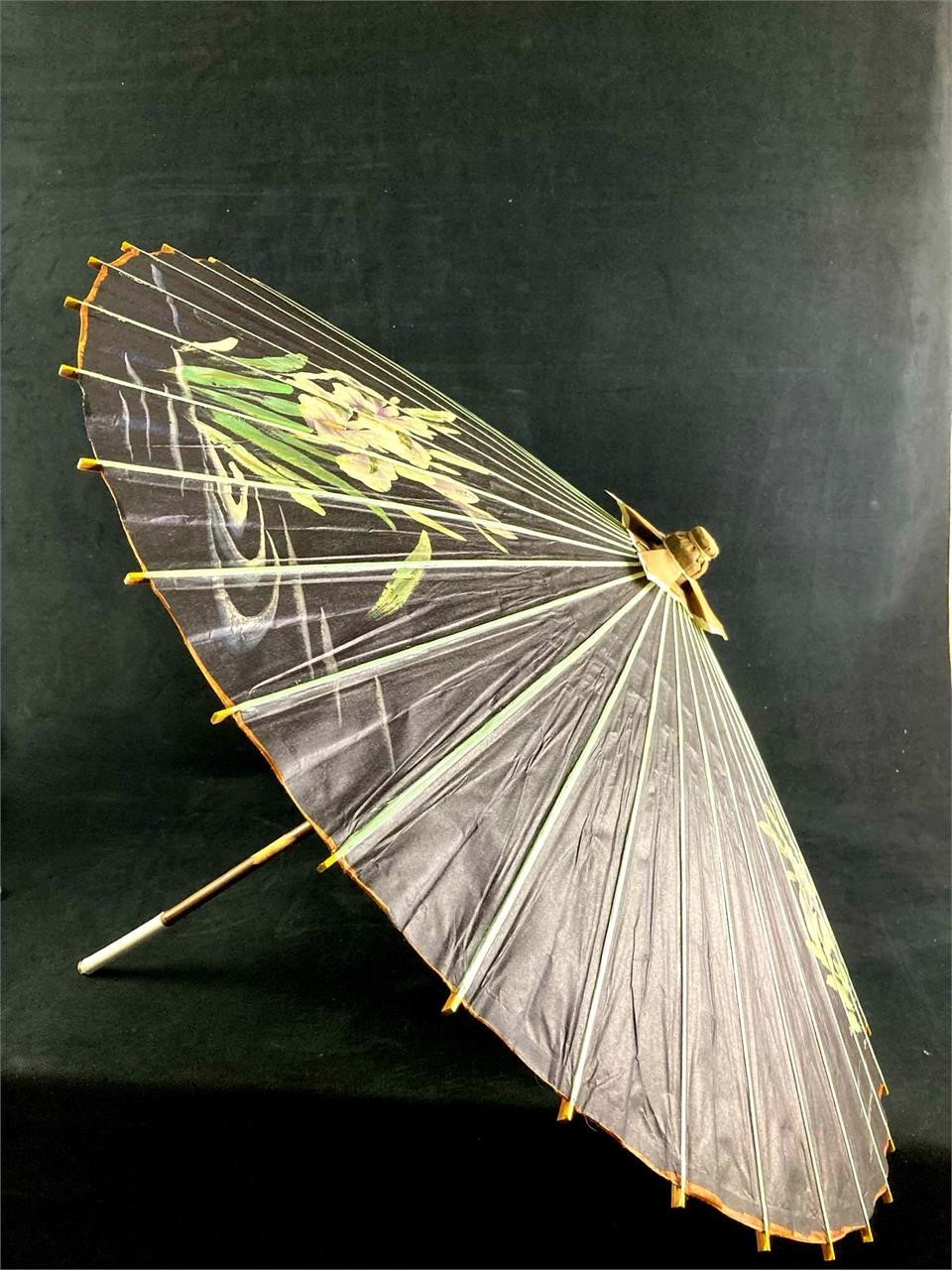 Set of Small Japanese Paper Parasol Umbrellas