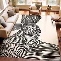 SunNewt Stain Resistant Washable Area Rug 9x12 Liv