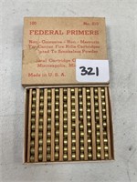 FEDERAL PRIMERS NO. 210 BOX OF 100