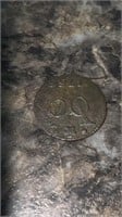 1766 Colonial Voc coin