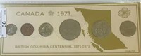 1971 Canada British Columbia Centennial Set