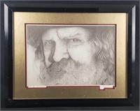 Rawhide And Rope Pencil Drawing Limited Edition Pr