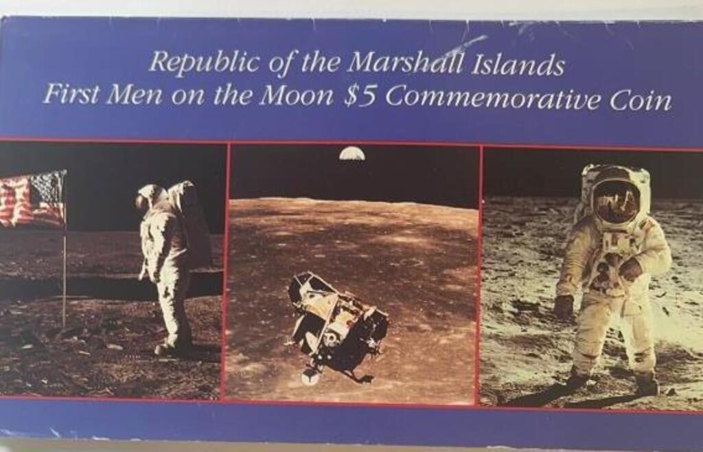 Republic of Marshall Islands Firt men on the Moon