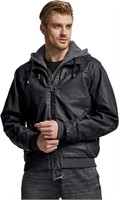 Wantdo Men's LG Lightweight Faux Leather Jacket,