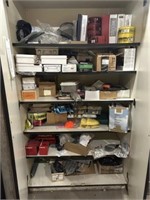 CABINET AND CONTENTS TO INCLUDE BUT NOT LIMITED