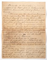 JOHN C. CALHOUN Confederate Document