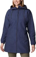 $200-Columbia Women's XL Little Fields Long Jacket