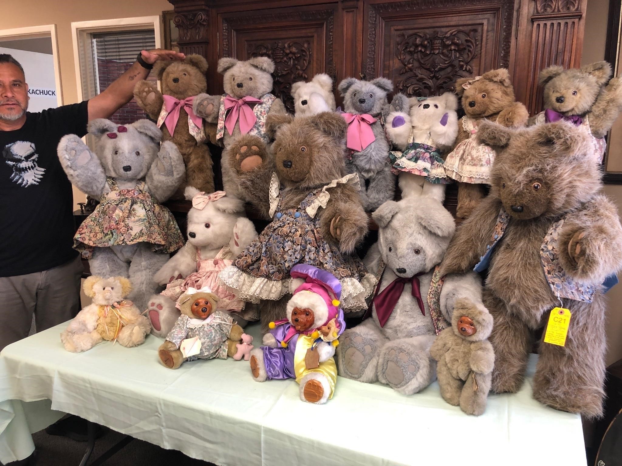 16pc Teddy Bear Collection Assorted Brands