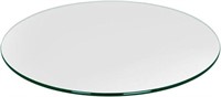 26" Round 3/8" Thick Glass Table Top, High