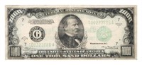 $1,000 BILL, 1934 A, Federal Reserve Note