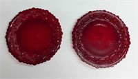 AVON 1876 Cape Cod Collection Glass Dessert Plates