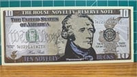 Hamilton novelty banknote