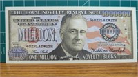 Theodore Roosevelt novelty banknote