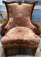 11 - UPHOLSTERED OCCASIONAL CHAIR