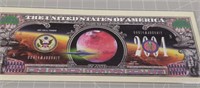 Invaders from Mars Novelty Banknote