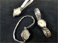Lot of 3 Vintage Womens Watches