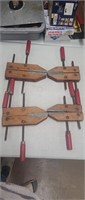 Wooden clamps