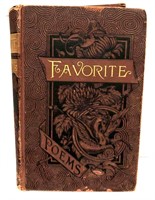 Antique "Favorite Poems" From English & American A