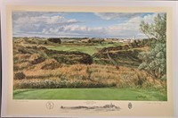 Linda Hartough LE Litho Golf The 18th Hole The Roy