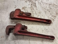 2-  10" Pipe Wrenches