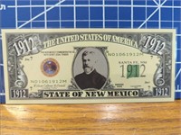 State of New Mexico Bank note