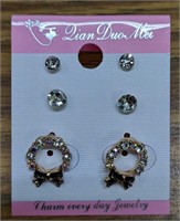 Three pack earrings