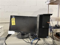 DELL i5 COMPUTER WITH MONITOR, MOUSE & KEYBOARD