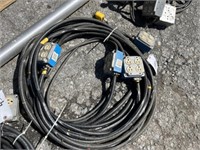 Approx. 40' Heavy Duty Extension Cord with Outlets