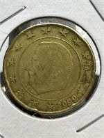 2000 Belgium coin