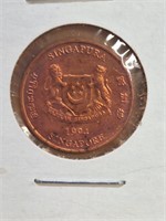 1994 Singapore coin