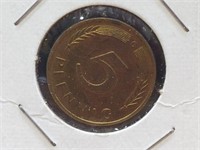 1991 German coin