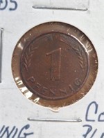1950 w. Germany coin