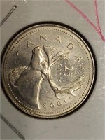 1993 Canadian quarter