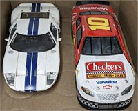 DIE CAST NASCAR AND FORD GT