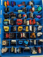 HOT WHEELS CASE AND CONTENTS