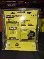 RYOBI POWER INVERTER 120Watt, Dual Power