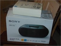 Sony Radio & Airz Thermostat in Boxes