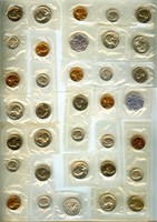 70 Coins From Silver Mint and Proof Sets