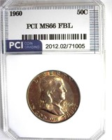 1960 Franklin MS66 FBL LISTS $1000