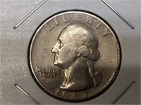 1967 US quarter dollar