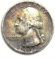 1952-D Huge D Quarter Rare