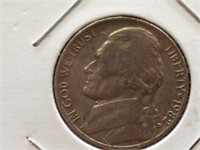 1982D Jefferson nickel