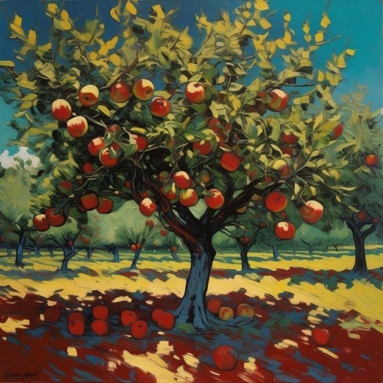 Apple Tree LTD EDT Signed by Van Gogh LTD