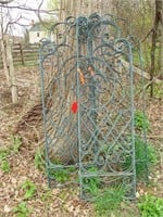 Pair of Folding Garden Screens