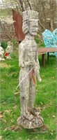 Carved Wooden Soldier Statue