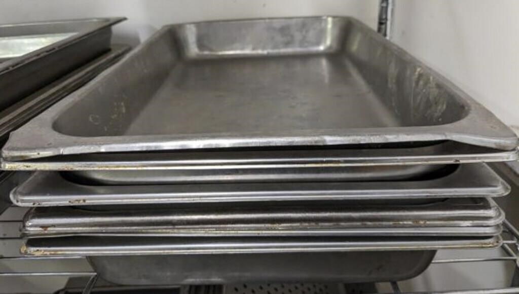 STAINLESS FULL SIZE HOTEL PANS