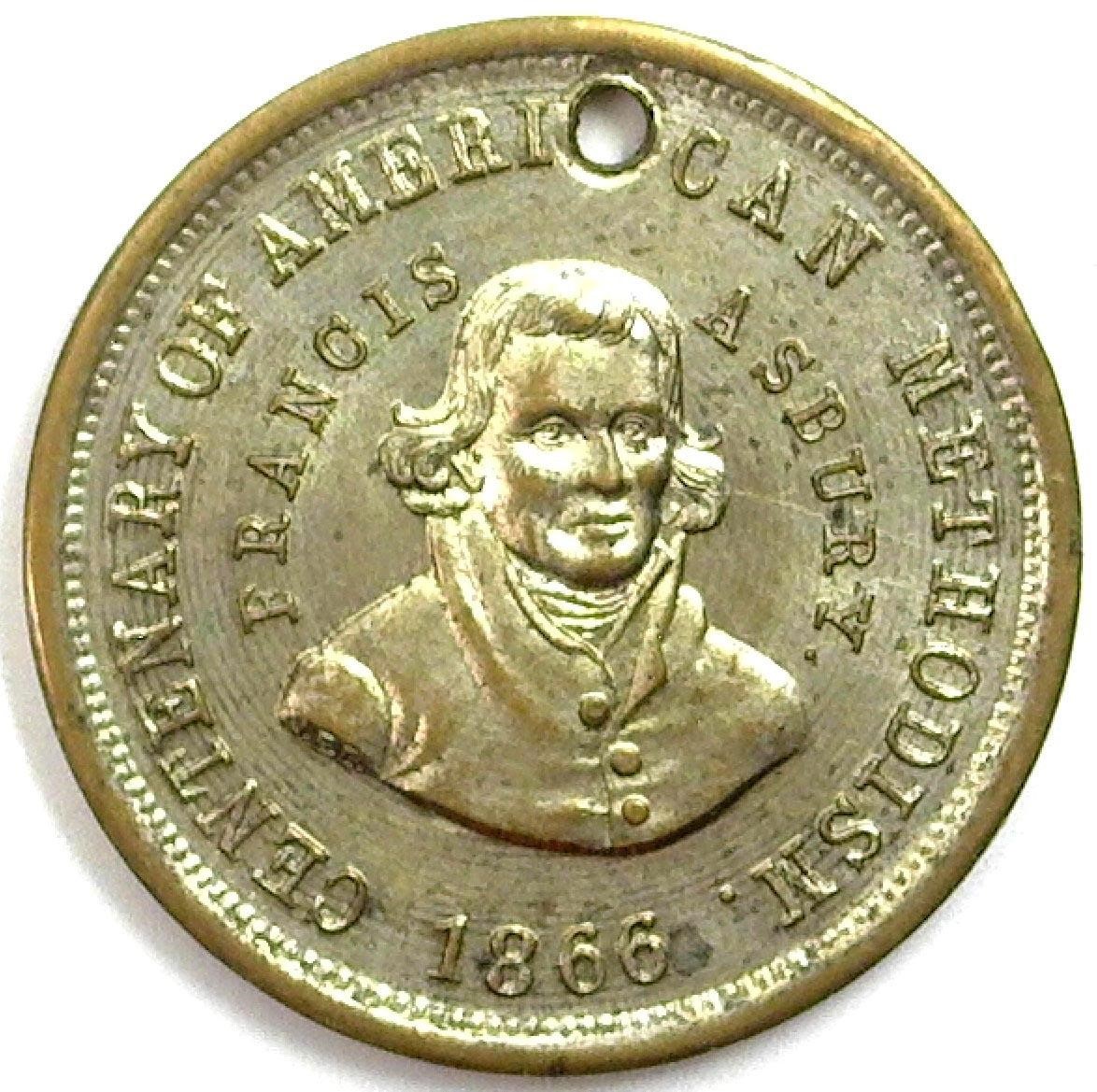 1866 Medal Francis Asbury Childrens Medal