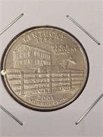 US coin 1792 2001 quarter